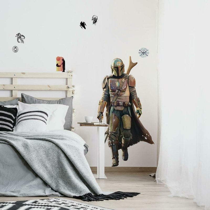 RoomMates Star Wars: The Mandalorian Giant Peel and Stick Wall Decals by RoomMates, RMK4457GM - Image 1